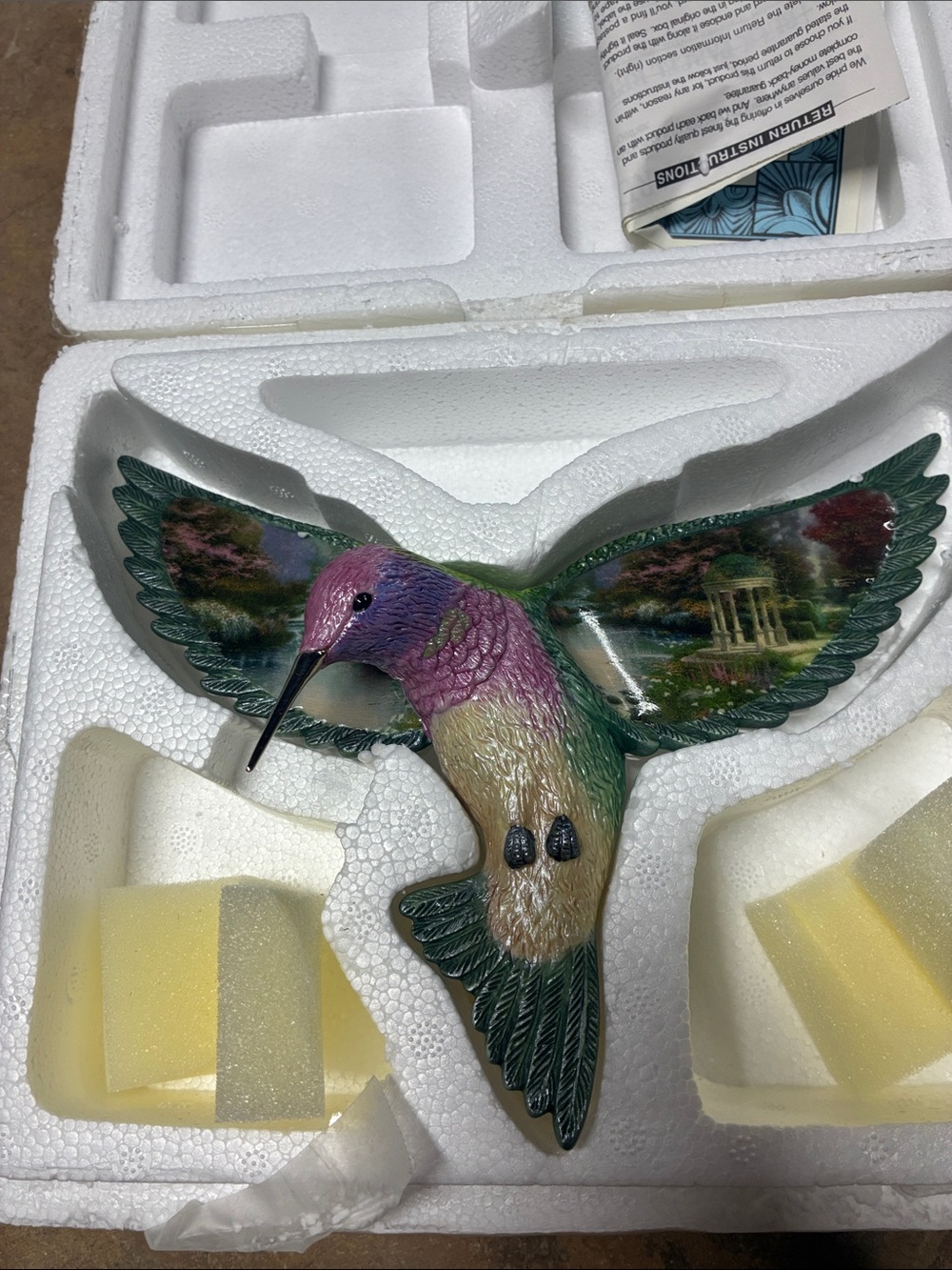 Thomas Kinkade Hummingbird